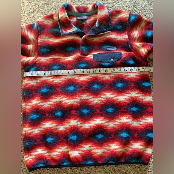 Patagonia Women’s Synchilla Snap-T Fleece Wild Desert Aztec Fleece - Picture 3 of 12